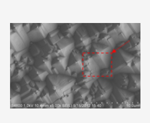 SEM effect of laser doping