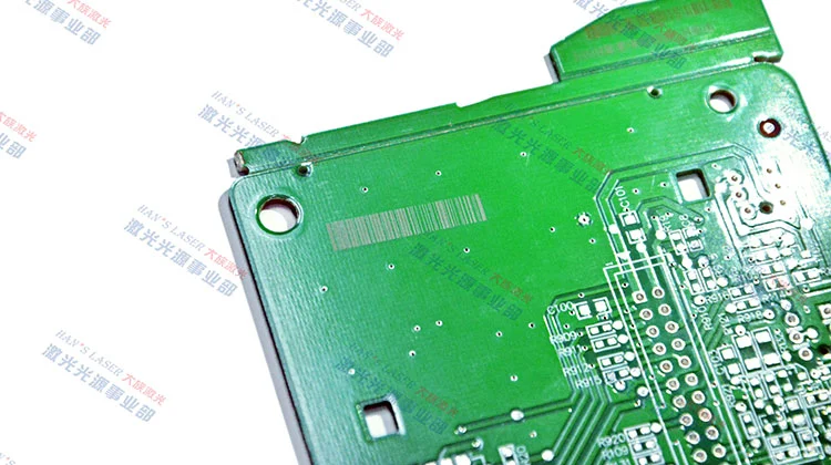 PCBA Green Solder Mask Marking Sample